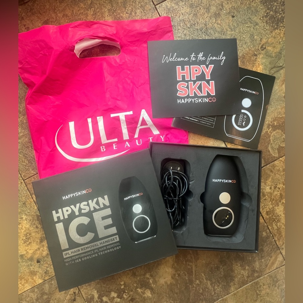 Happy Skin Co IPL Laser Hair Removal Device - At Home Laser Hair Removal